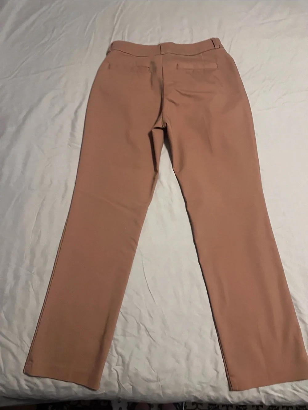 Classic Straight-Leg Women’s Pants — Dusty Rose